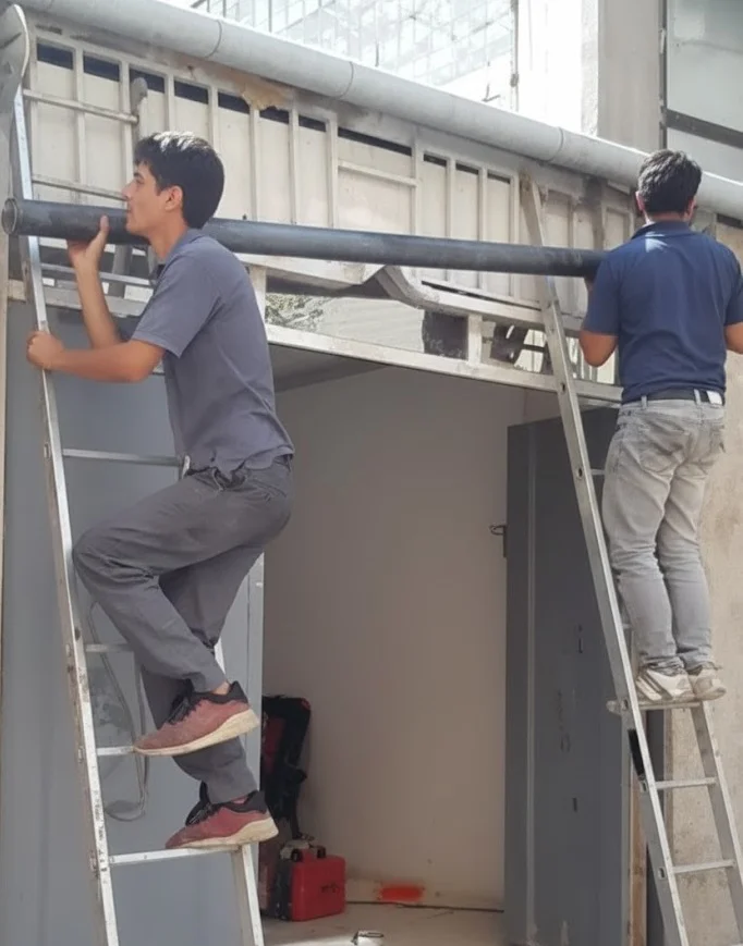 نصب کرکره برقی